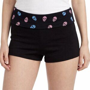 3/$20 Knit Yoga Short, Skull